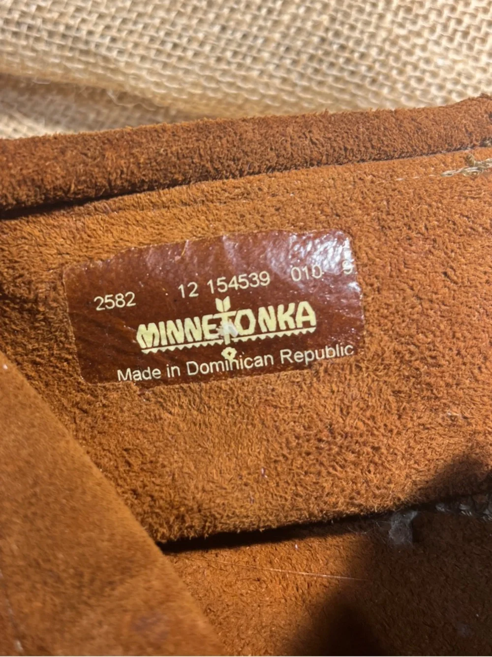 Kids Brown Suede Minnetonka Moccasin Boots - Soft Fringe Style